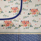 Kitchen apron in Summer Garden pattern