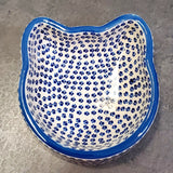 Cat/Pet Bowl in White Cat pattern