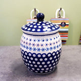 3L Canister in Tiny Daisies pattern