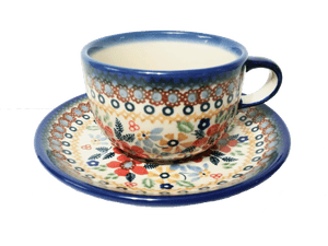 Teacup in Summer Garden pattern