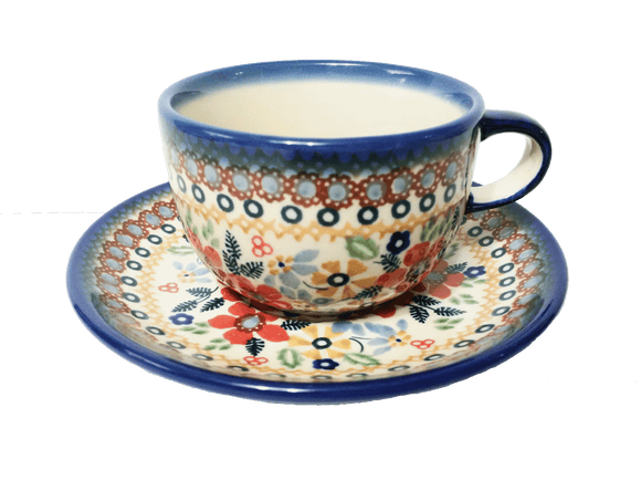 Teacup in Summer Garden pattern