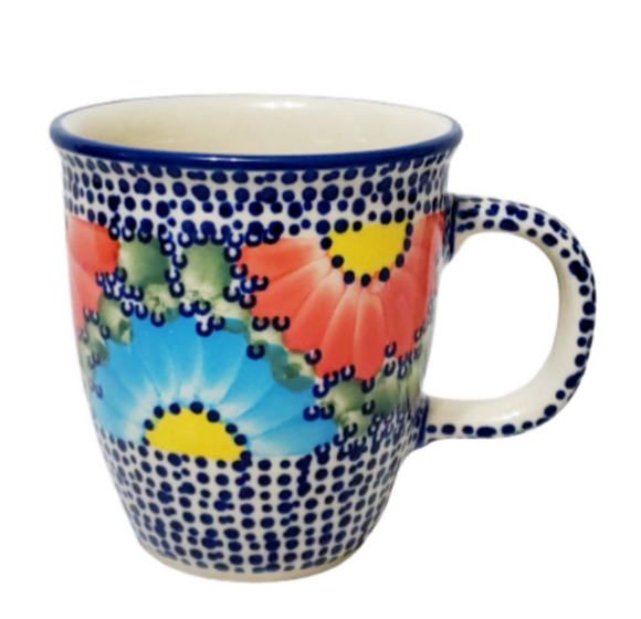 300ml Bistro Mug in Unikat Poppies Galore pattern