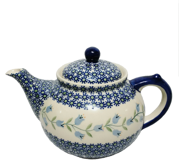 Afternoon teapot in Trailing Lily pattern