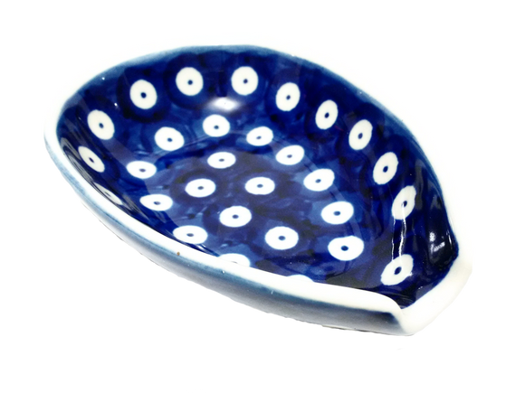 Spoon rest in Polka Dot pattern