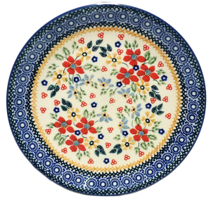 21.5cm Luncheon Plate in Summer Garden pattern