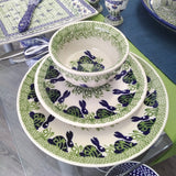 17cm Bread and Butter Plate in Spring Bunny pattern