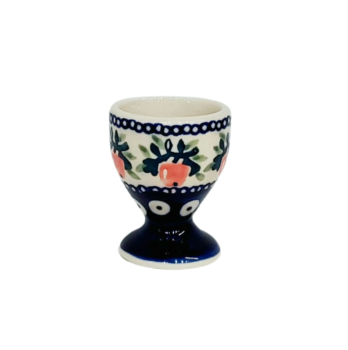 Egg cup in Red Apple pattern