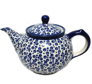 Morning teapot in Bubbles pattern