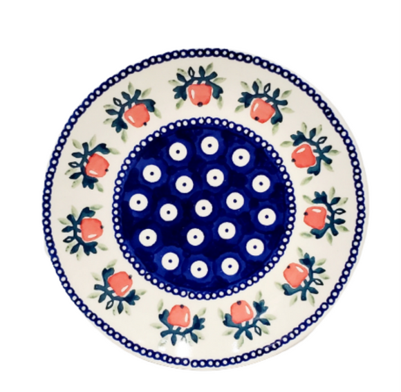 17cm Bread and Butter Plate in Red Apple pattern