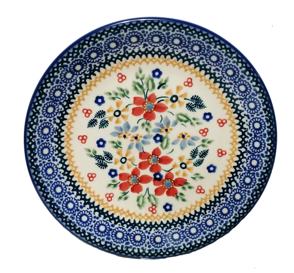 17cm Bread and Butter Plate in Summer Garden pattern