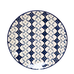 21.5cm Luncheon Plate in Blue Diamonds pattern