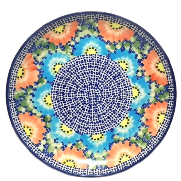 28cm Dinner Plate in Poppies Galore pattern