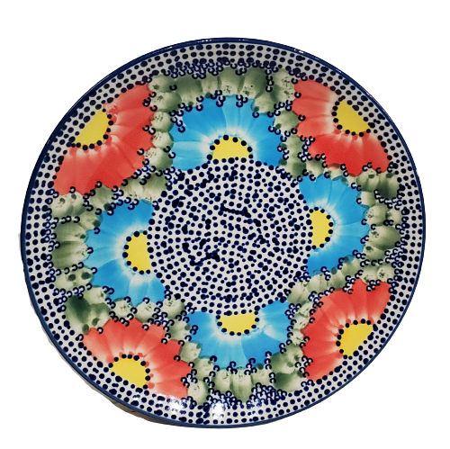 21.5cm Luncheon Plate in Unikat Poppies Galore