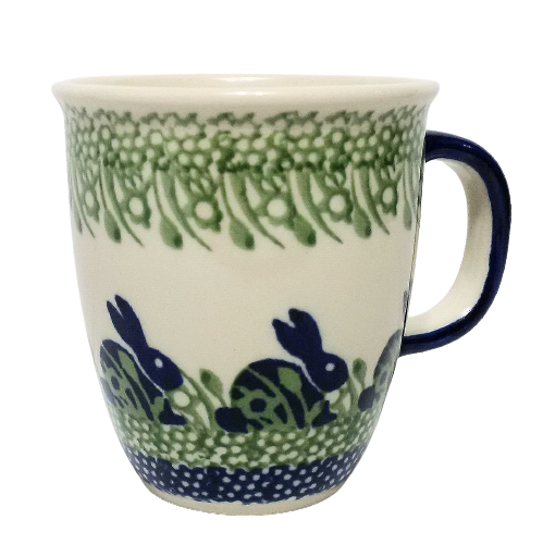 300ml Bistro mug in Spring Bunny pattern