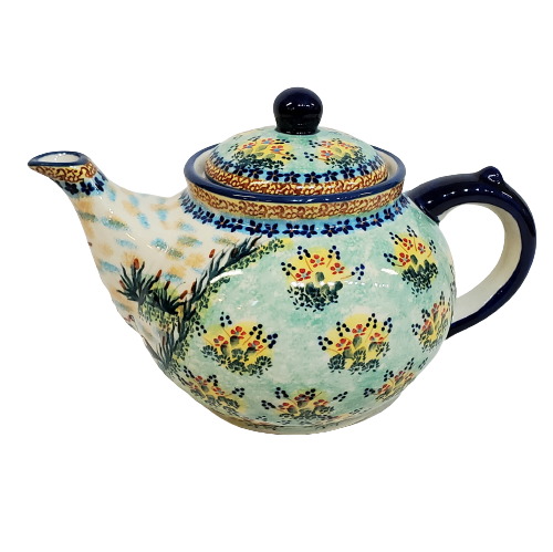 Afternoon teapot in Stork Valley pattern