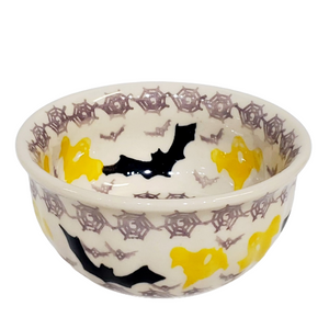 11cm Snack Bowl in Ghosts and Bats pattern