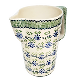 Water pitcher in Blue Clematis pattern