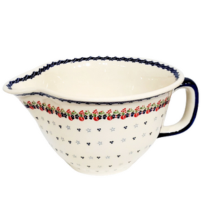 Mixing Bowl in Berries and Fruits pattern