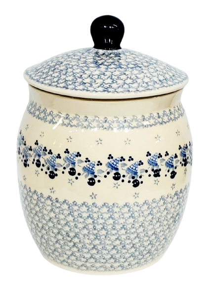 3L Canister in Winter Blue pattern